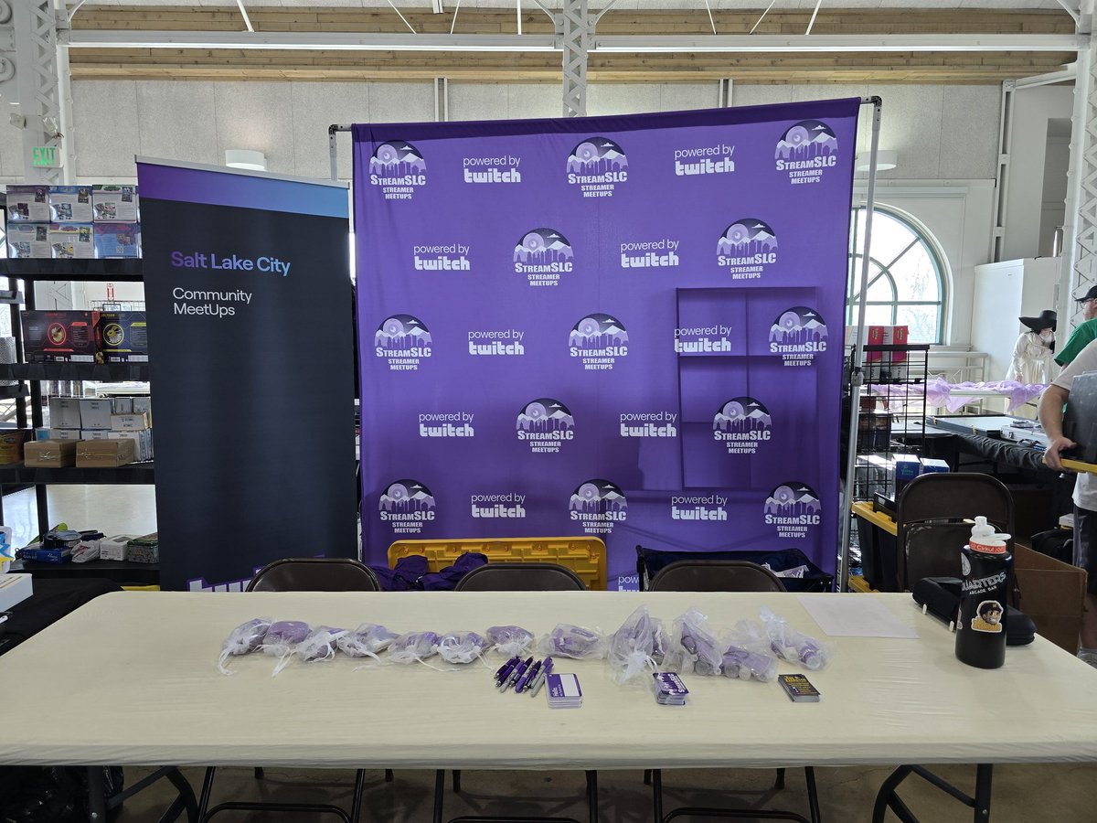 At Utah Gaming Con in Salt Lake today?  Come see me and learn about <a href="/Stream_SLC/">StreamSLC</a> and get some free Twitch swag!