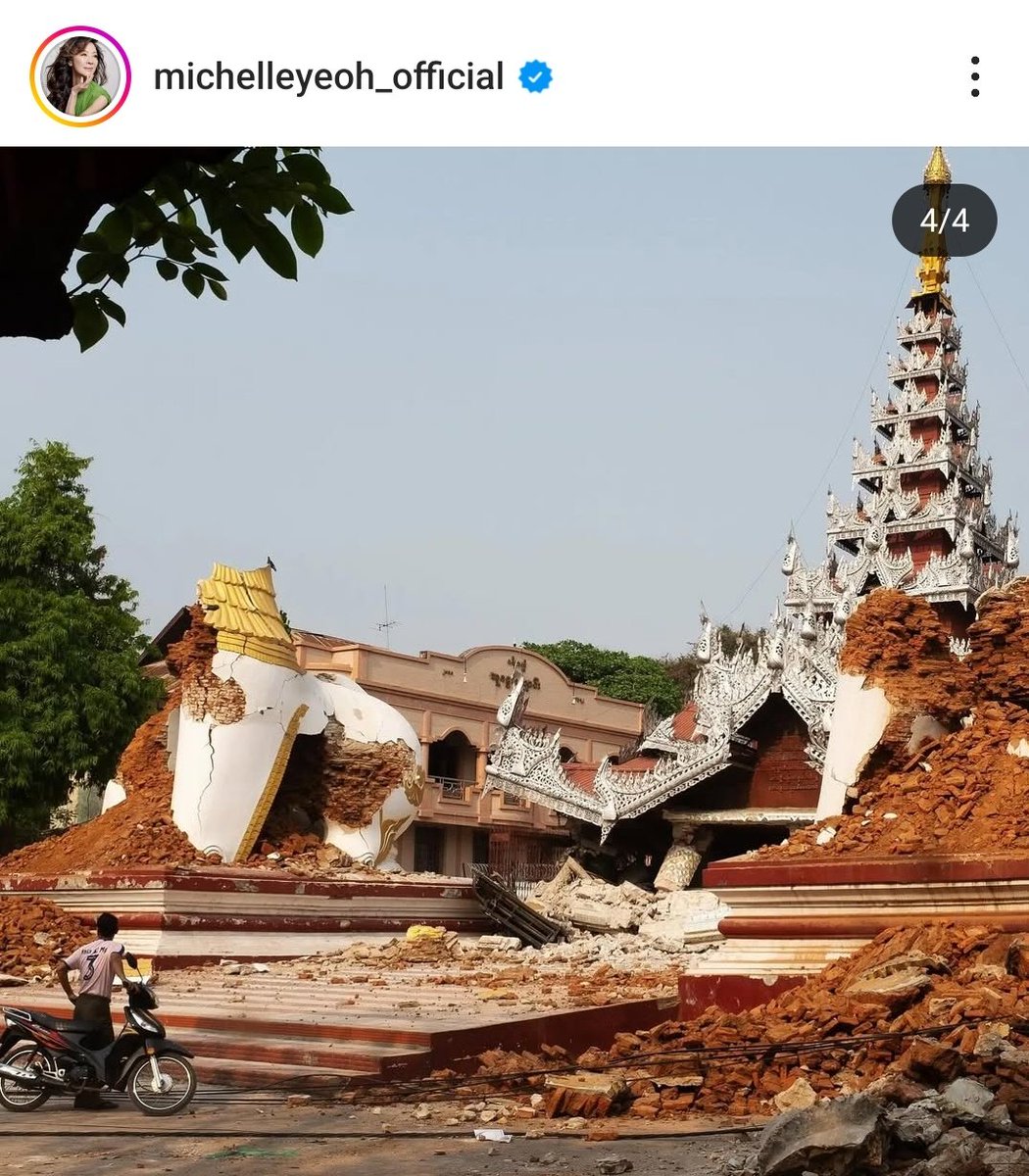 May Wong (@maywongcna) on Twitter photo "Disasters like this make an unfair world even more unfair. Those who have the least often lose the most" says Oscar-winning actress & <a href="/UNDP/">UN Development</a> Goodwill Ambassador @michelle_Yeoh7 as she reflects on #MyanmarEarthquake that's affected #Thailand #China too. #Myanmar "Disasters like this make an unfair world even more unfair. Those who have the least often lose the most" says Oscar-winning actress & <a href="/UNDP/">UN Development</a> Goodwill Ambassador @michelle_Yeoh7 as she reflects on #MyanmarEarthquake that's affected #Thailand #China too. #Myanmar