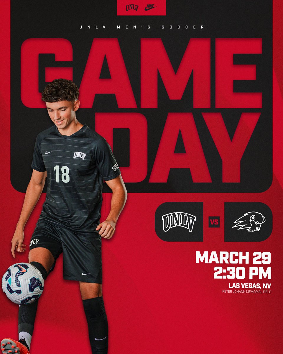 UNLV Men's Soccer (@unlvmenssoccer) on Twitter photo π Spring home opener todayβΌοΈ
π <a href="/UtahTech_MSOC/">Utah Tech Men's Soccer</a>
β° 2:30 p.m.
πLas Vegas, NV
π Peter Johann Memorial Field
ποΈ FREE Admission π Spring home opener todayβΌοΈ
π <a href="/UtahTech_MSOC/">Utah Tech Men's Soccer</a>
β° 2:30 p.m.
πLas Vegas, NV
π Peter Johann Memorial Field
ποΈ FREE Admission