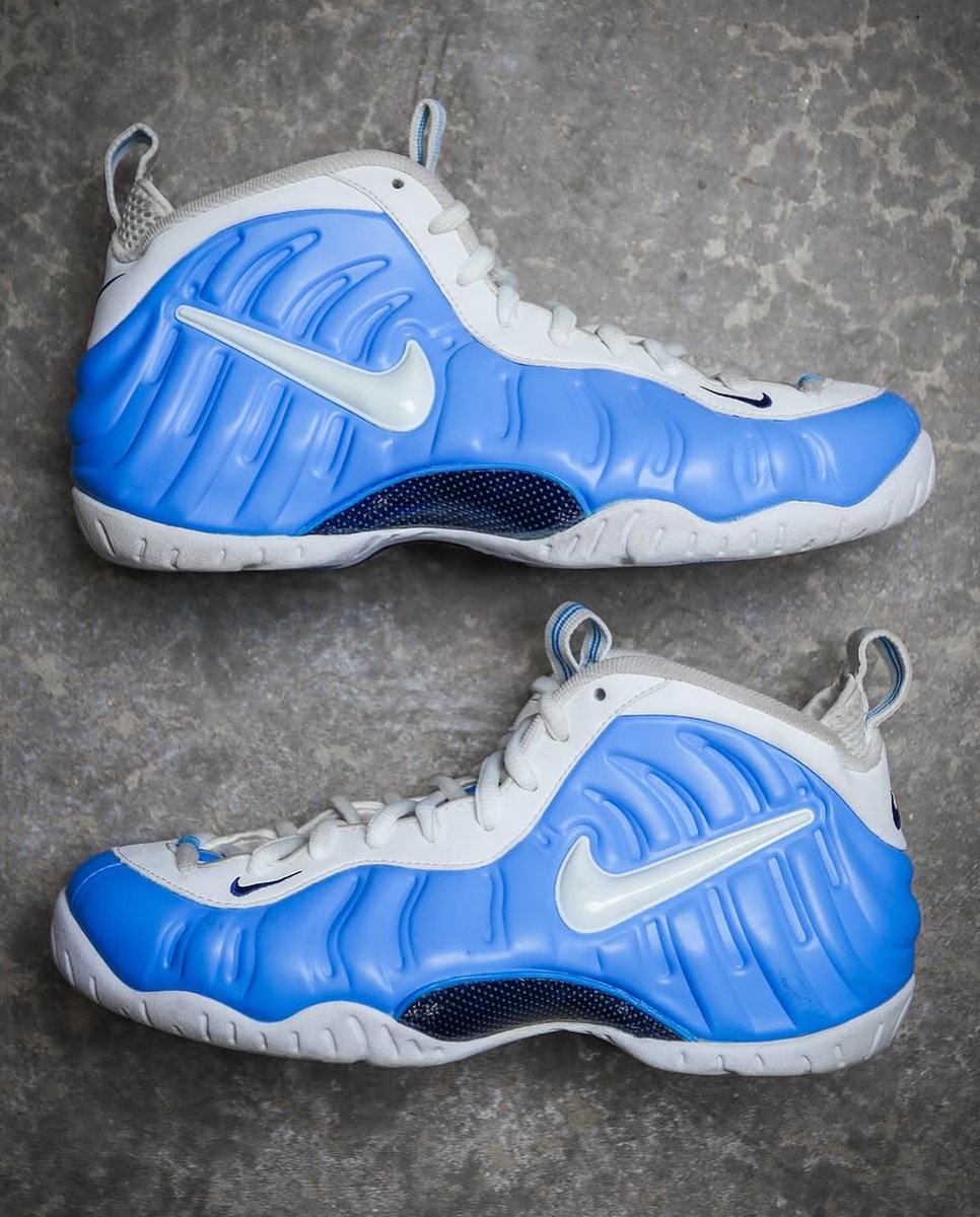 foamposite carolina blue