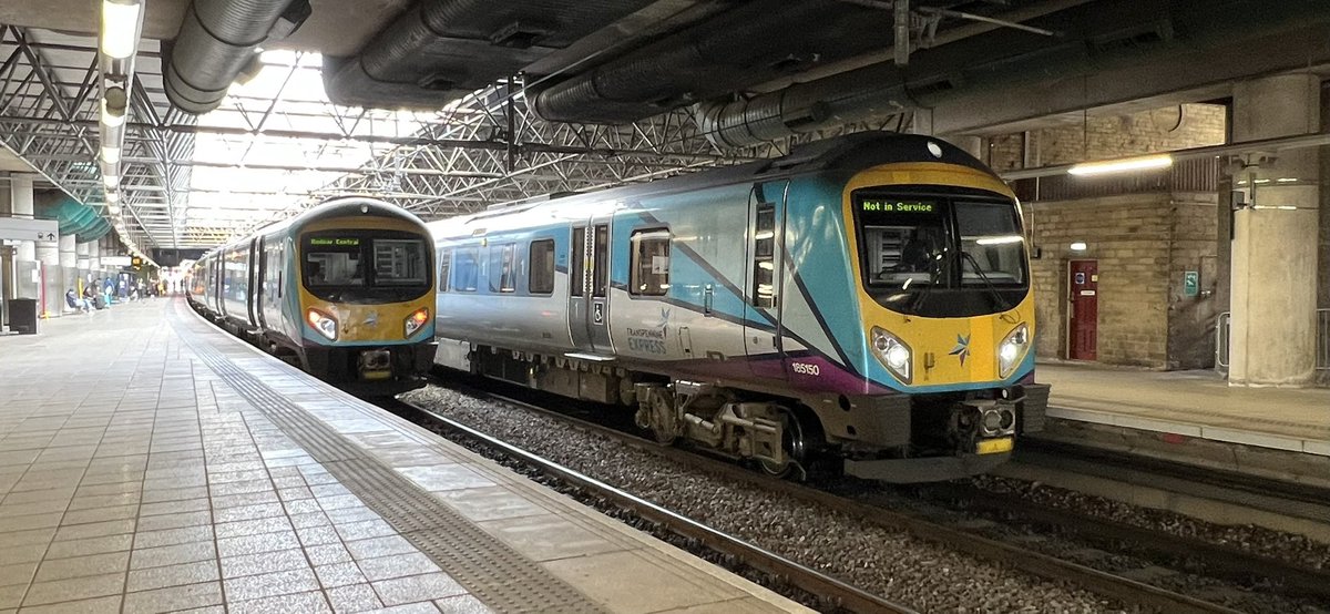 Welcome aboard this service from Penzance to Aberd- Birmingham New Street 🫠

Disruption has meant our journey is no longer direct and now have to go via Manchester 😅