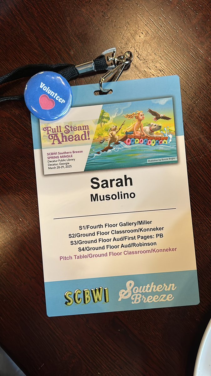 sarah_musolino's tweet photo. I’ve already learned so much! I can’t wait for the afternoon sessions!
#scbwi #authorscommunity #WritingCommunity #springmingle #southernbreeze https://t.co/y7CPM0hyYq