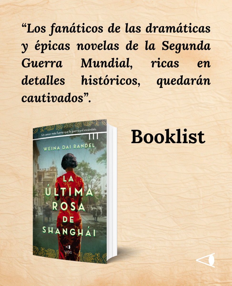 ¿Triunfa el amor en medio de la Segunda Guerra Mundial? 👀

¿Qué dice la crítica sobre esta desgarradora historia de amor entre una rica heredera china y un músico judío? 

#Vidishistorica #novelahistorica #trinivergaraediciones #librosrecomendados #libros