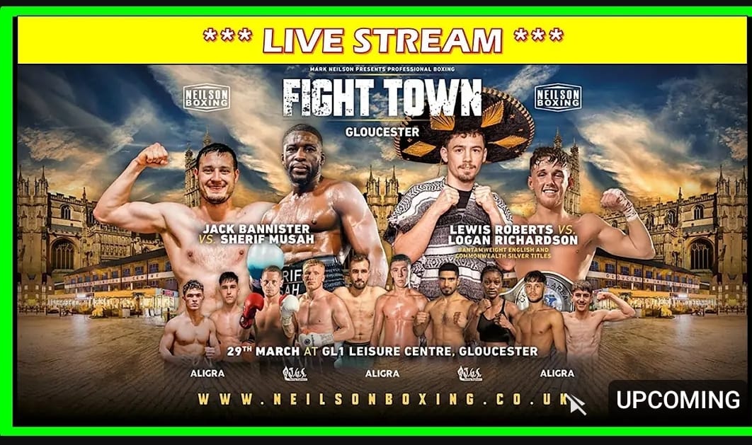 Live boxing tonight &amp; FREE. Watch on our YouTube channel. Link below 👇 

youtube.com/live/YRfk6rUkG…