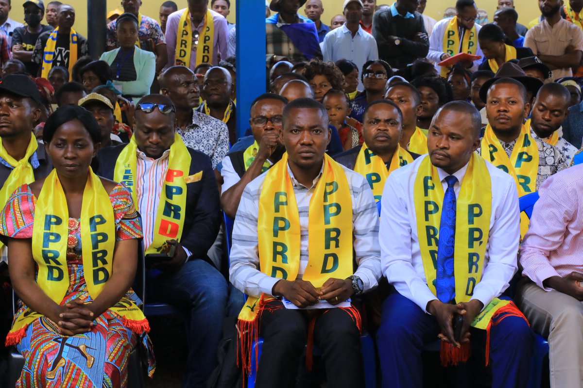 Ibandagrace's tweet image. Sous l&apos;égide du fédéral Jules MPANGA, c sam.29/03/2025, le siège provincial du PPRD Haut-Katanga a été le cadre d&apos;un double événement: la présentation du camarade Célestin #PANDE_KAPOPO, nouveau président du caucus PPRD H. Katanga, et la célébration du 23e anniversaire du #PPRD