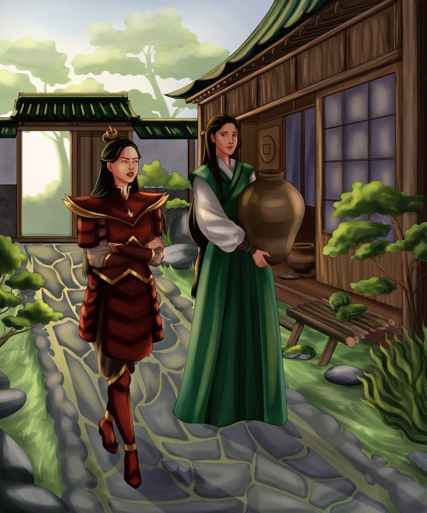 When your girlfriend scolds you but you kinda like it

#atla #rangshi