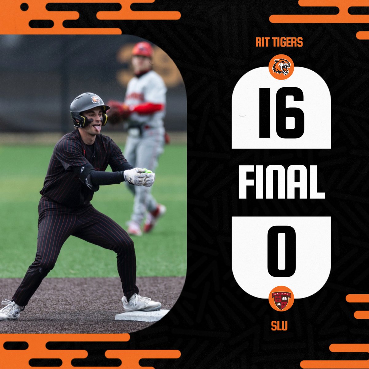 Tigers win a big one to take the series! Go Tigers! #RollTech