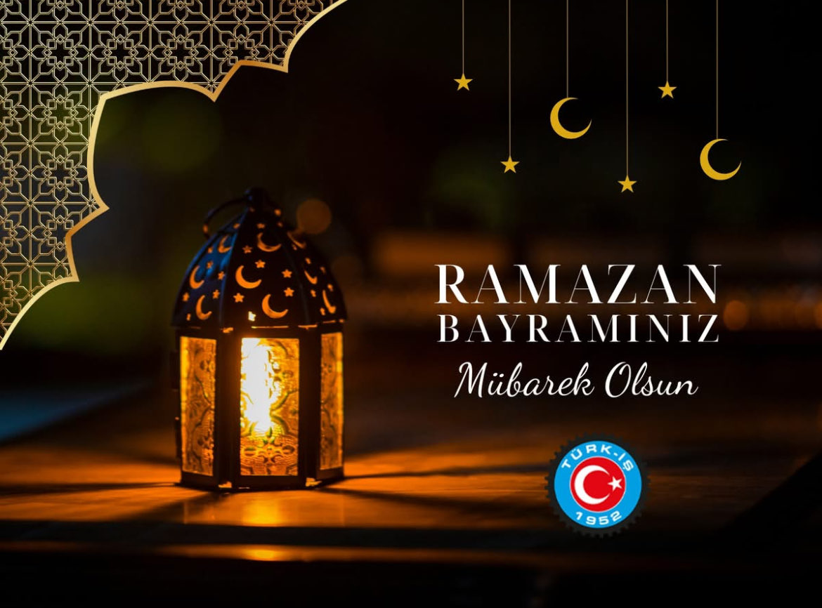 “Ramazan Bayramı’nın tüm insanlığa barış, huzur ve sağlık getirmesini diliyorum. Bayramda sevdiklerinizle birlikte olmanın mutluluğunu yaşayın. Bayramınız mübarek olsun!”