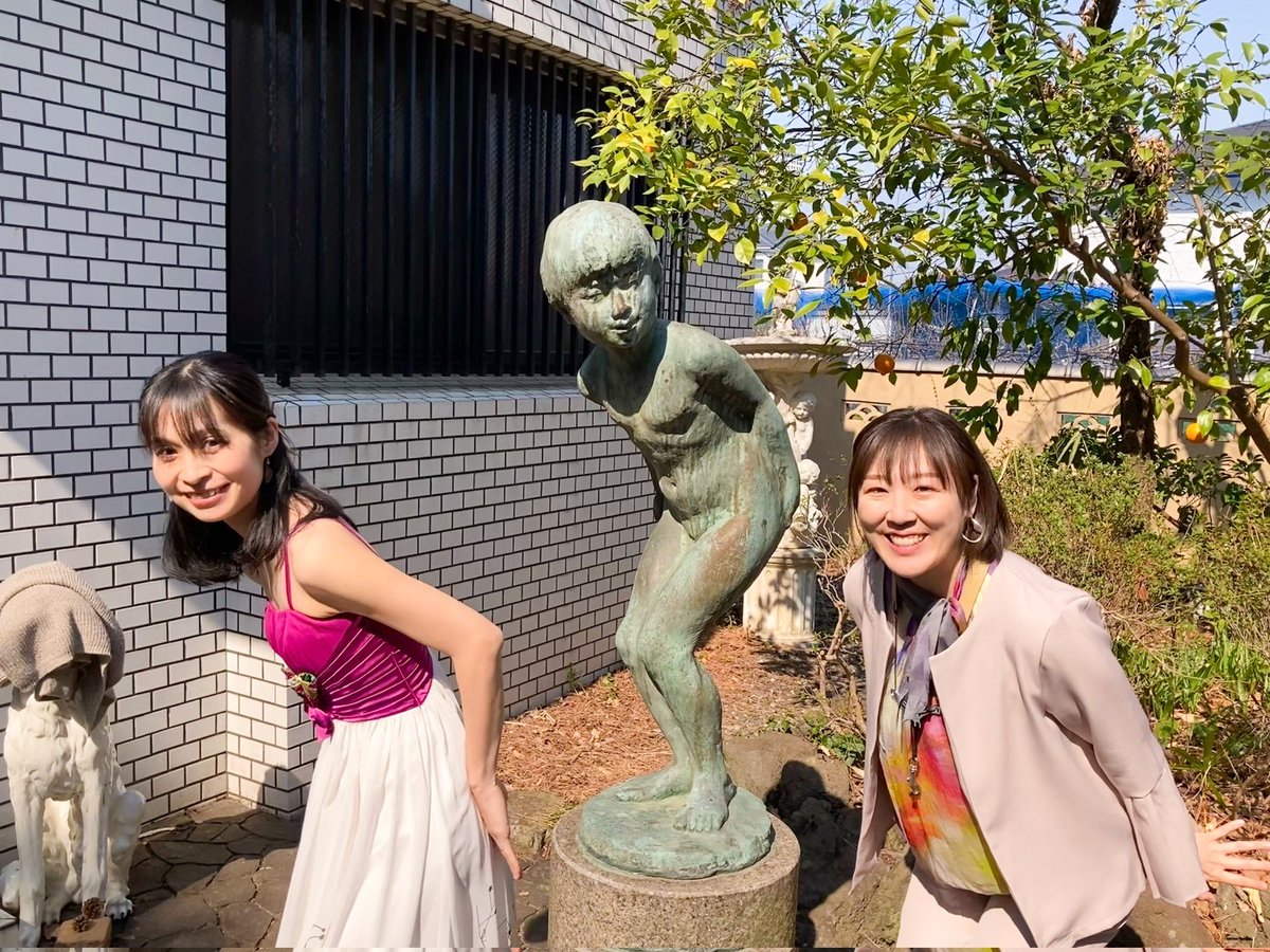marixk's tweet photo. 今週のあれこれ。野口紗矢香さんとの小黒恵子童謡記念館でのコンサートでは、春の陽気に恵まれ、ワクワクが詰まったコンサートになりました。ぐっさんの企画が本当に魅力的。
慶應の高校ワグネルオーケストラで生徒くんが指揮をするということで https://t.co/ghB8JwZ1q0
