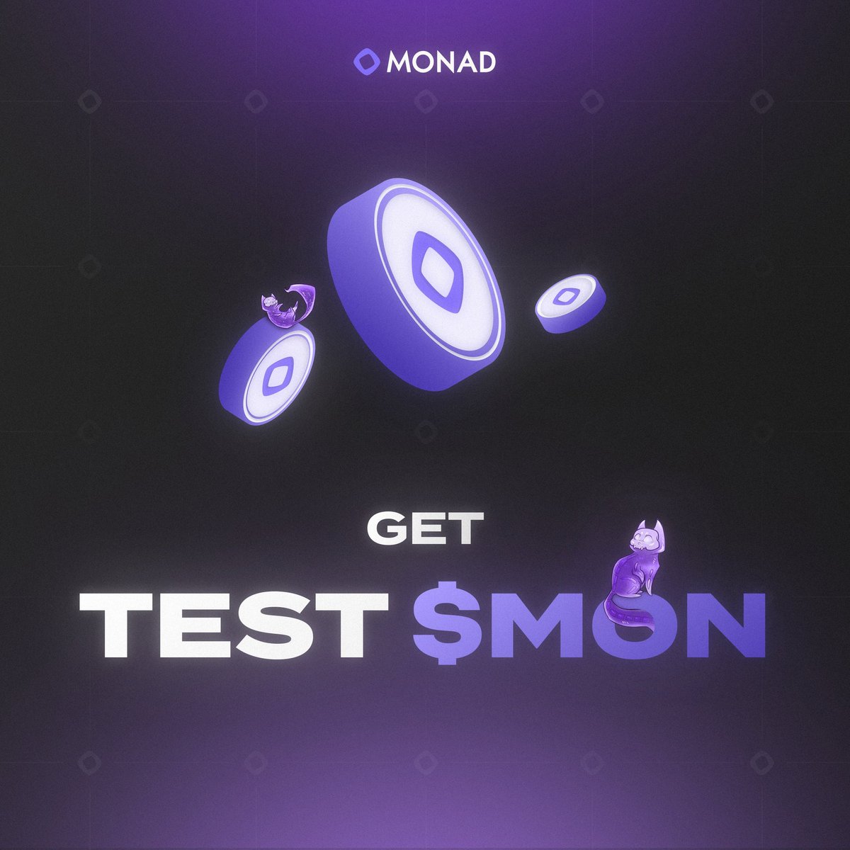 dhabale_chinmay's tweet photo. Do you need test $MON?

- Follow @dhabale_chinmay 
- Like + RT
- Drop your $MONAD Wallet

We will send 50 $MON to 50 random @monad_xyz wallets 🎁👀 https://t.co/Cv4GRpfod5