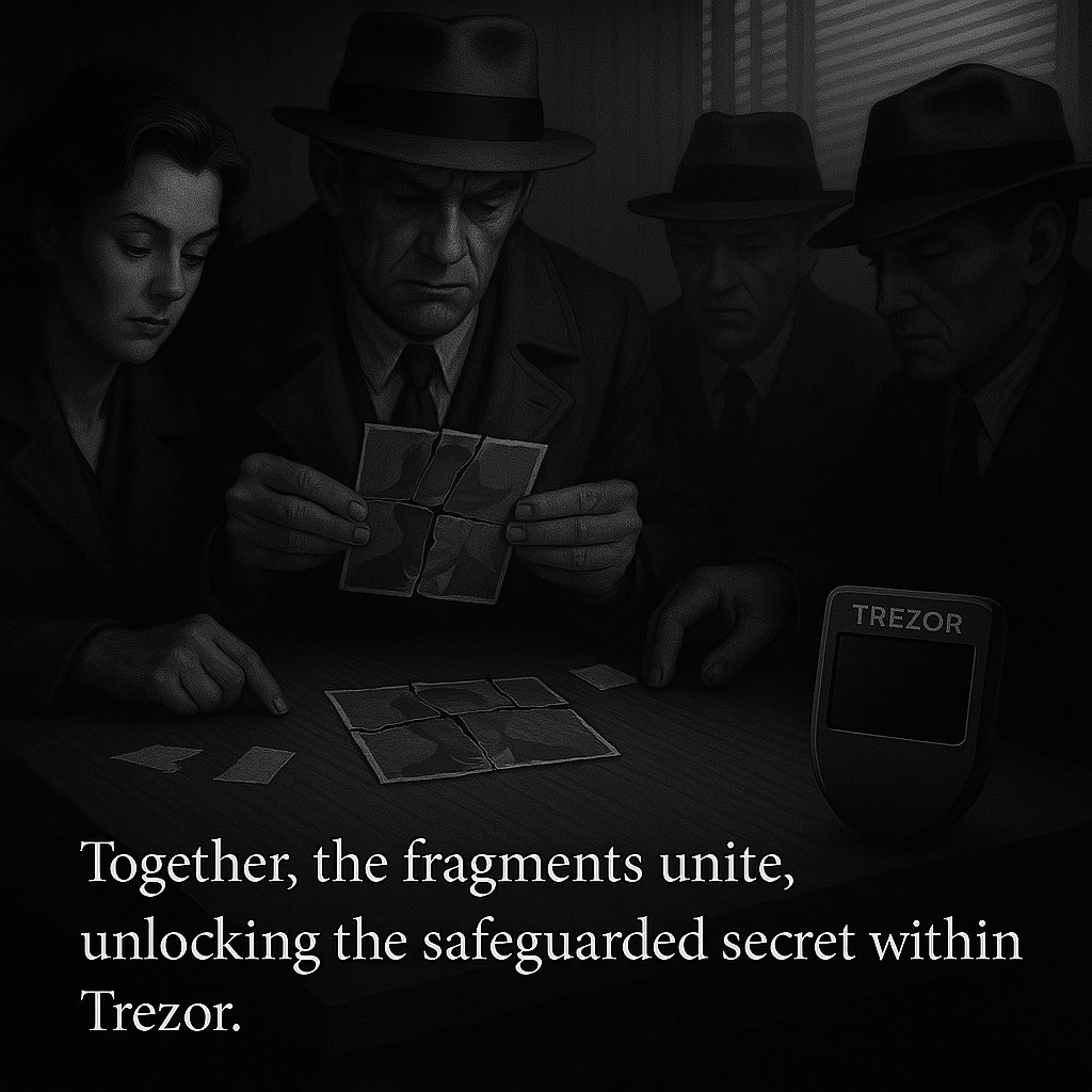 sodomak's tweet image. 5/6 — Recovering your wallet
To recover a wallet:
1️⃣ Choose &quot;Recover wallet&quot;
2️⃣ Select &quot;Shamir Backup&quot;
3️⃣ Input the required number of shares
The original seed is reconstructed and access is restored.
#TrezorModelT #WalletRecovery #CryptoHowTo #SSS #ShamirSecretSharing