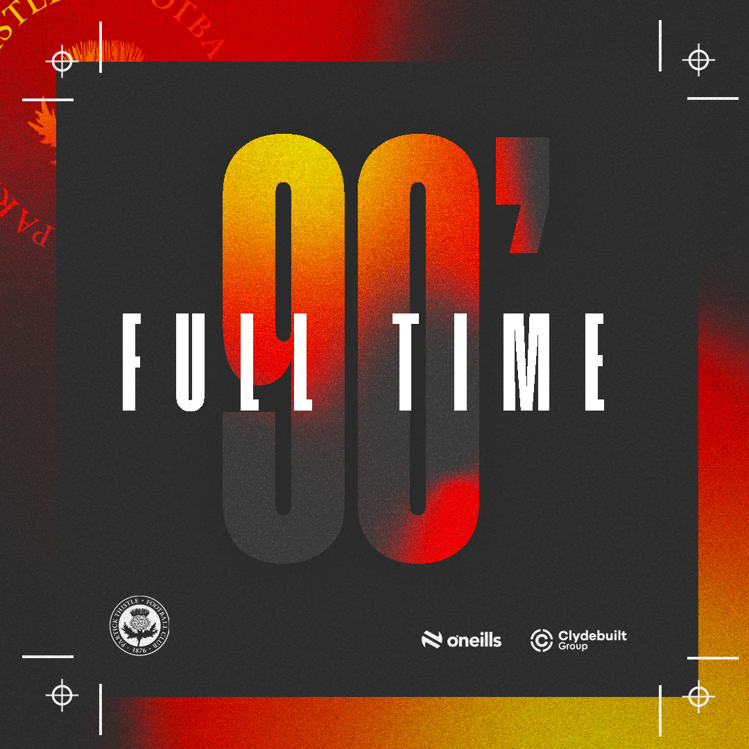 PartickThistle's tweet image. FT&apos; Greenock Morton 0⃣ Partick Thistle 1⃣

Dan O&apos;Reilly&apos;s goal seals three points at Cappielow!🔴🟡
#GMFCvPTFC #WeAreThistle