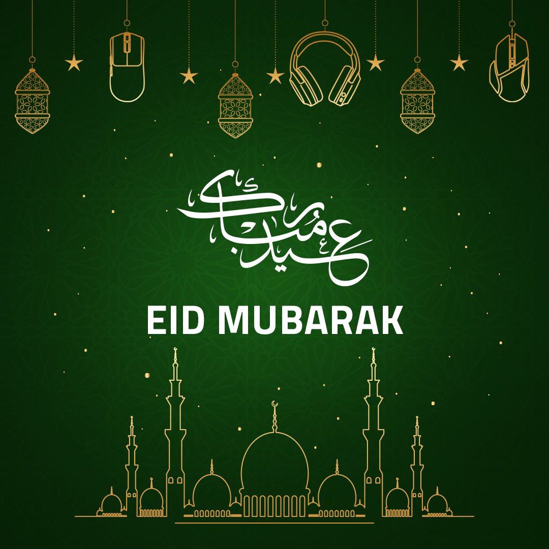 Eid Al-Fitr Mubarak from all of us at Razer! 
Wishing you a joyful celebration filled with peace, prosperity, and blessings.

عيد فطر مبارك! نتمنى لكم عيدًا سعيدًا مليئًا بالسلام والرخاء والبركات.