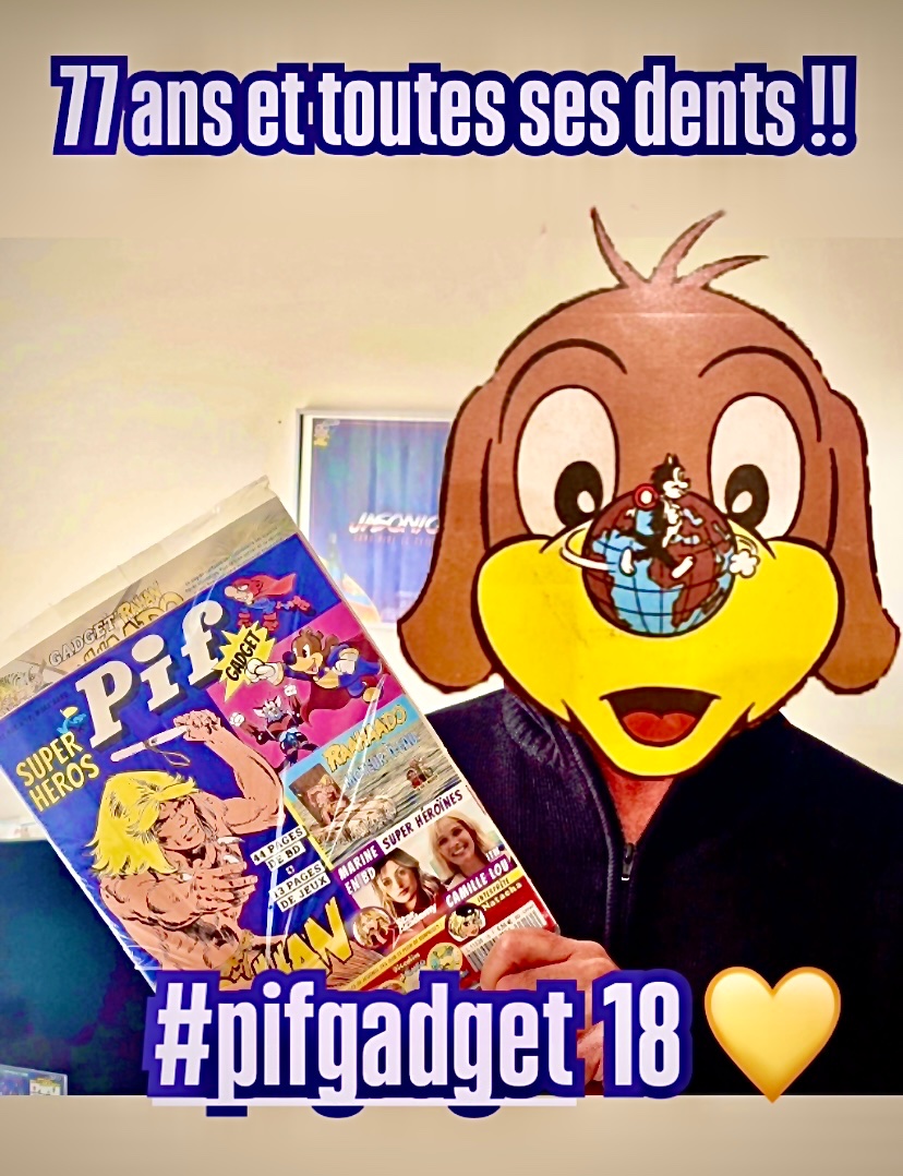 Pif Gadget🔅 (@pifofficiel) on Twitter photo ✔️28 mars 1948 : naissance de PiF le chien
✔️28 mars 1965 : Vaillant passe le témoin au « journal de PiF » il y a 60 ans
✔️28 mars 2025 : nouvelle formule #PiFGadget fête son retour il y a 40 mois
Il se passe toujours quelque chose le 28 mars‼️
PifGadget.fr
😉 <a href="/JIolkos/">Jasoniolkos</a> ✔️28 mars 1948 : naissance de PiF le chien
✔️28 mars 1965 : Vaillant passe le témoin au « journal de PiF » il y a 60 ans
✔️28 mars 2025 : nouvelle formule #PiFGadget fête son retour il y a 40 mois
Il se passe toujours quelque chose le 28 mars‼️
PifGadget.fr
😉 <a href="/JIolkos/">Jasoniolkos</a>