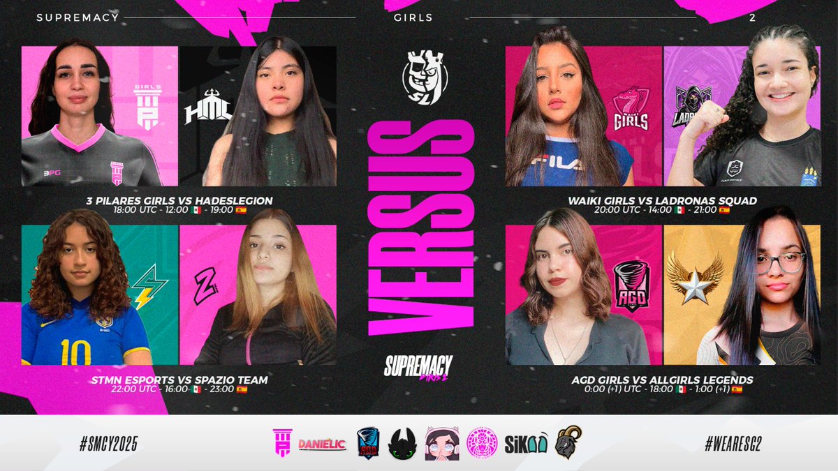 Supremacy League (@cr_supremacy) on Twitter photo ๐ฃ ๐๐๐๐๐๐๐๐ - ๐๐๐๐๐๐
๐
๐
๐ฏ ๐๐๐๐๐๐๐ ๐
THE BIG DAY IS HERE! PLAYOFFS KICK OFF TODAY! ๐ฅ Weโre in for a packed Saturday with 4 intense matchups that will show who truly battled through the group stage. Best of luck to all 8 teams! ๐๐
๐ฏ Quarterfinals - ๐ฃ ๐๐๐๐๐๐๐๐ - ๐๐๐๐๐๐
๐
๐
๐ฏ ๐๐๐๐๐๐๐ ๐
THE BIG DAY IS HERE! PLAYOFFS KICK OFF TODAY! ๐ฅ Weโre in for a packed Saturday with 4 intense matchups that will show who truly battled through the group stage. Best of luck to all 8 teams! ๐๐
๐ฏ Quarterfinals -