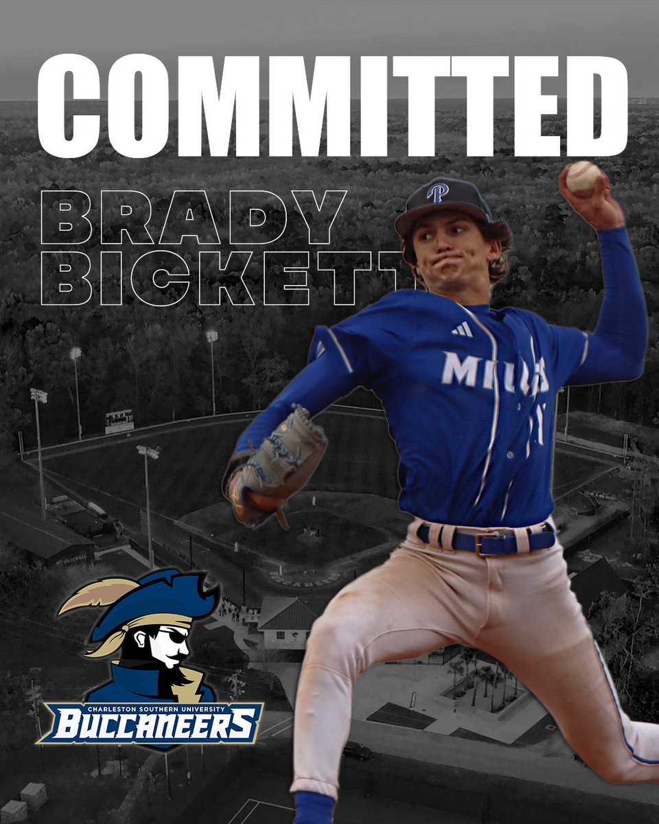 I am super excited to announce my commitment to Charleston Southern University! I am very grateful for everyone who has helped me on this journey! Excited to be a part of the <a href="/CSU_BucBaseball/">Charleston Southern Baseball</a> family!