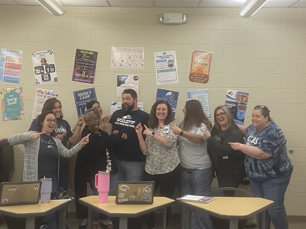 Wishing Mr. Estes a Happy Birthday! <a href="/CSMS_Huskies/">Carolina Springs Middle School</a> 🥳