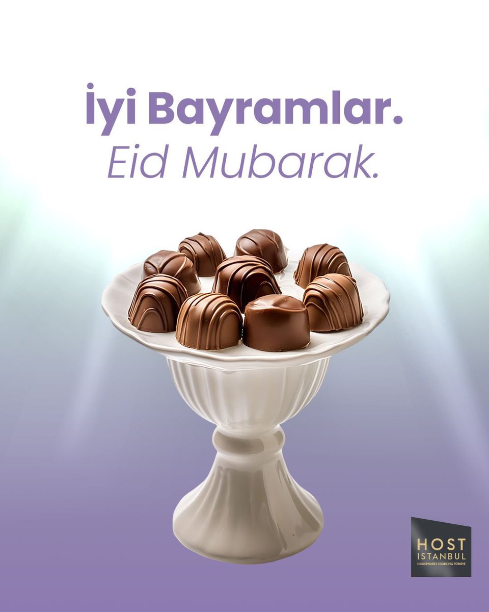 Sevdiklerinizle bir arada olacağınız mutlu ve sağlıklı bir bayram geçirmenizi dileriz. İyi bayramlar✨
—
We wish you a happy and healthy holiday with your loved ones. Happy Eid✨