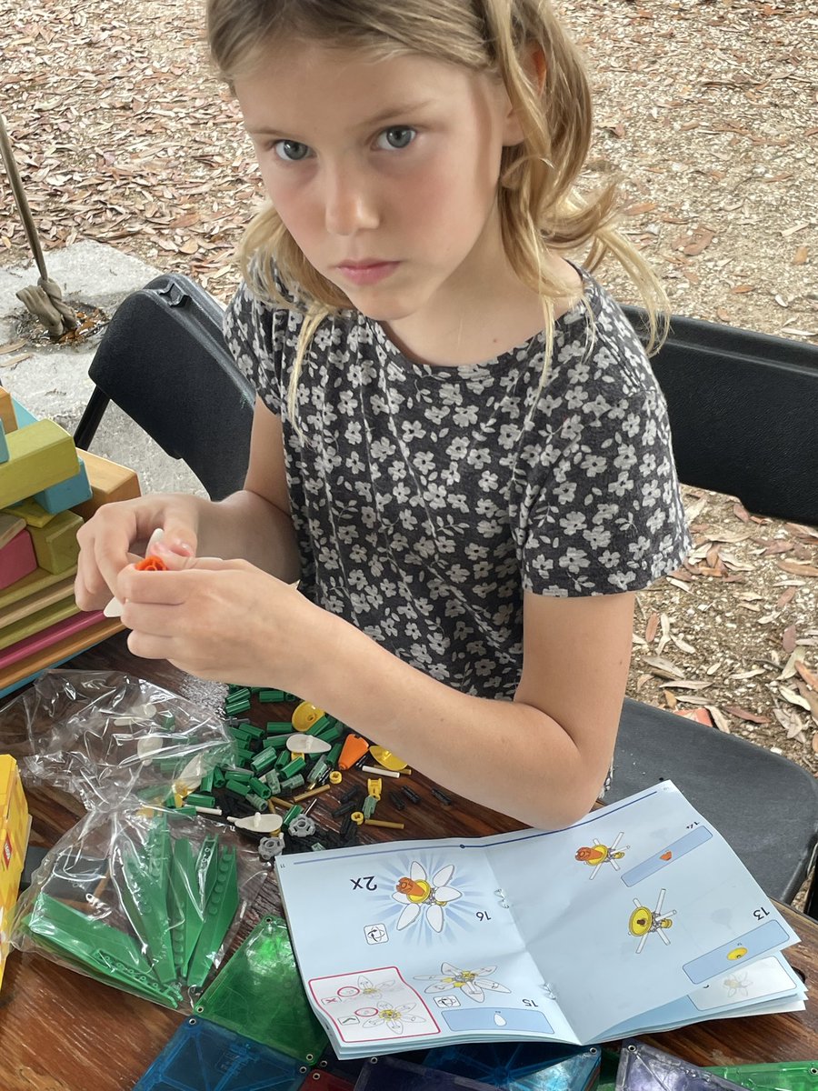 We are in our #FlowerEra today at #CongoSquare Rhythms Festival.  Come out and join us at our first festival outing of the season!  #PlayBuild #FestivalSeason