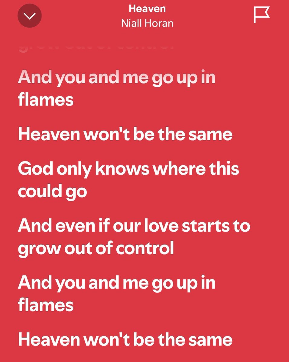 Heaven won't be the same