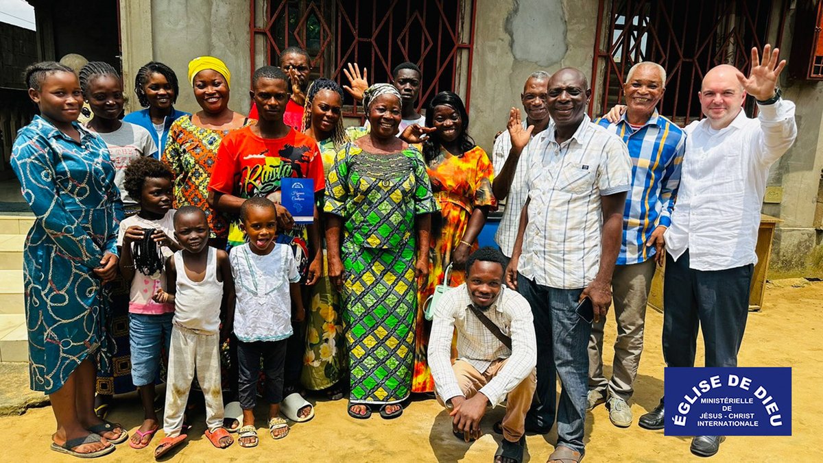 Fotos de la visita de la Iglesia a África - marzo 2025
idmji.org/fotos-y-video-…
Queremos compartirles unas fotografías y videos de la última visita realizada por la Iglesia de Dios Ministerial de Jesucristo Internacional a los países de Camerún, Benín, Burundi y República de Congo