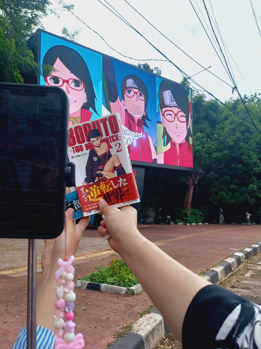 bsaparadise_'s tweet photo. Behind the scene of [SARADA BIRTHDAY VIDEOTRON ADS 🥗]

📍GBK Fairmont, Jakarta, Indonesia

⏰13.00-15.00 WIB

#うちはサラダ生誕祭2025
#SARADA #BSAPartyWithSunset #BorutoTwoBlueVortex https://t.co/QnvauyoSXG