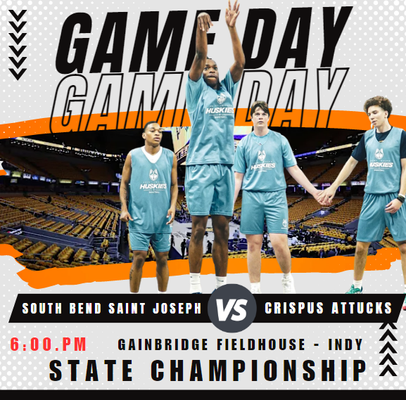 IndyStar HS_Sports (@indystarhs_) on Twitter photo 🏆𝐒𝐭𝐚𝐭𝐞 𝐂𝐡𝐚𝐦𝐩𝐢𝐨𝐧𝐬𝐡𝐢𝐩🏆
South Bend Saint Joseph vs Crispus Attucks
📺Live Stream: bit.ly/40VATD0
🗓 | Saturday 29
🕖| 6p.
<a href="/SJhoopsquad/">SB Saint Joe Basketball</a> <a href="/SaintJoeSports/">Saint Joseph High School Athletics</a> <a href="/SaintJoeHigh/">Saint Joseph High School</a> @WHSCoachVarga <a href="/Johnny_Smo/">Johnny</a> <a href="/SaintJoeHigh/">Saint Joseph High School</a> <a href="/JAZZY_TATTED/">𝓙𝓐𝓩𝓩𝓨 . 𝓚</a> <a href="/RobertGiglio/">Robert G</a> <a href="/lukeefisher_419/">luke fisher</a> 🏆𝐒𝐭𝐚𝐭𝐞 𝐂𝐡𝐚𝐦𝐩𝐢𝐨𝐧𝐬𝐡𝐢𝐩🏆
South Bend Saint Joseph vs Crispus Attucks
📺Live Stream: bit.ly/40VATD0
🗓 | Saturday 29
🕖| 6p.
<a href="/SJhoopsquad/">SB Saint Joe Basketball</a> <a href="/SaintJoeSports/">Saint Joseph High School Athletics</a> <a href="/SaintJoeHigh/">Saint Joseph High School</a> @WHSCoachVarga <a href="/Johnny_Smo/">Johnny</a> <a href="/SaintJoeHigh/">Saint Joseph High School</a> <a href="/JAZZY_TATTED/">𝓙𝓐𝓩𝓩𝓨 . 𝓚</a> <a href="/RobertGiglio/">Robert G</a> <a href="/lukeefisher_419/">luke fisher</a>