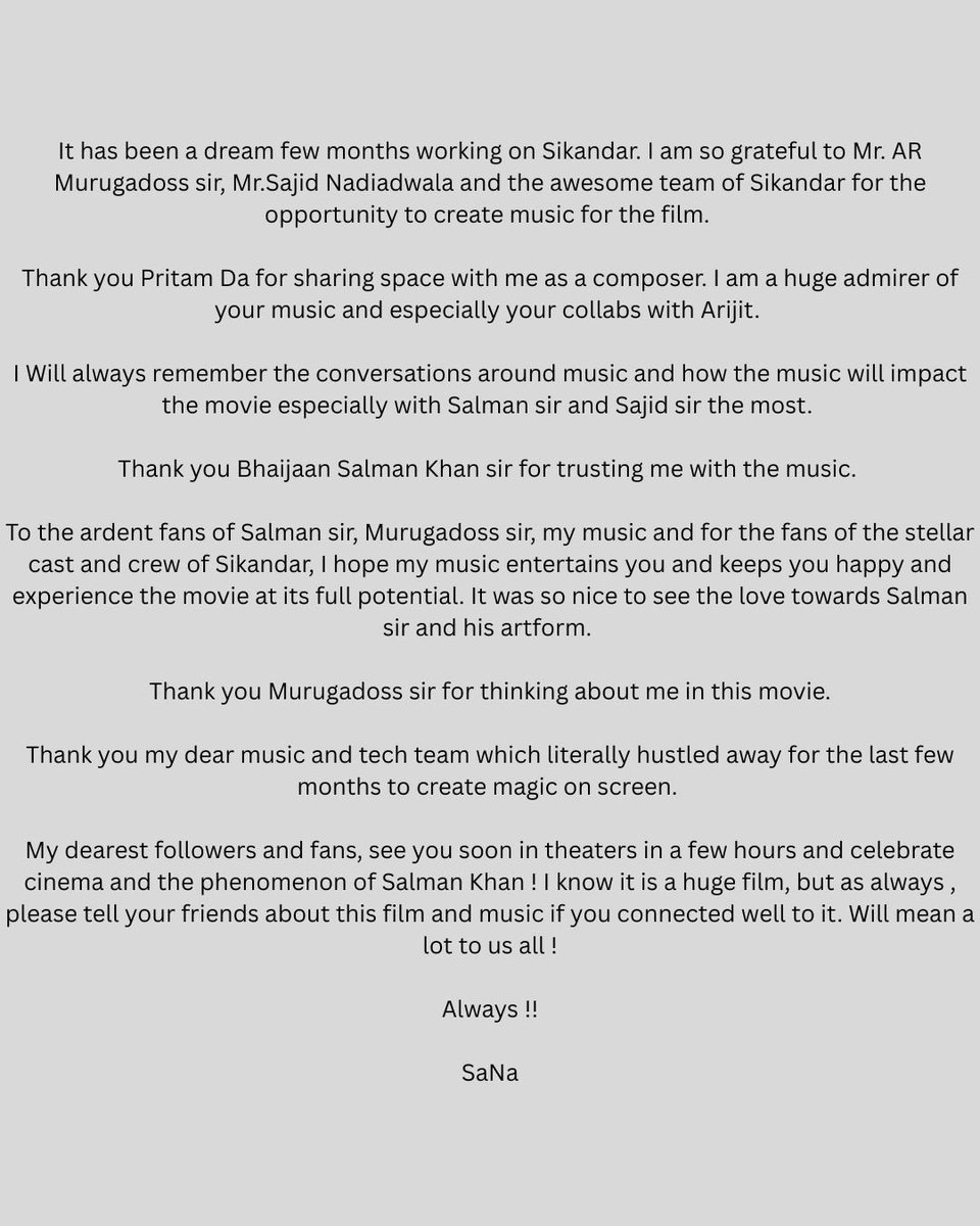 ❤️❤️🤗🤗👑👑👑 #Sikandar <a href="/BeingSalmanKhan/">Salman Khan</a> <a href="/ARMurugadoss/">A.R.Murugadoss</a> <a href="/NGEMovies/">Nadiadwala Grandson</a>