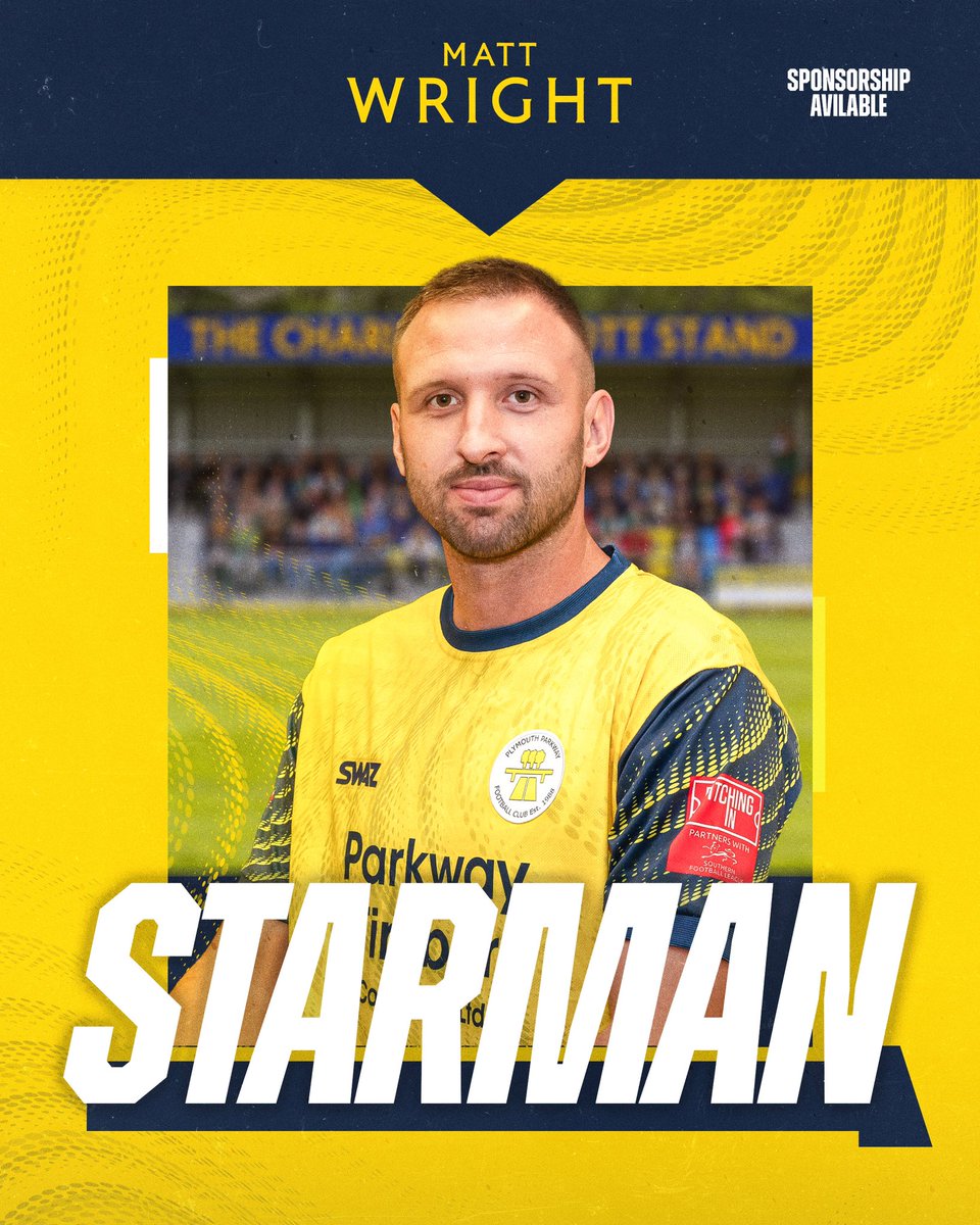 Star Player | ⭐️ 

Matt Wright 

Absolute monster of a performance leading the line today and grabbing an import goal

Yes Wrighty 👊

#PARPOL

#ppfc