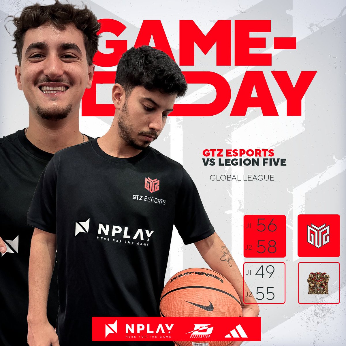 GTZ Esports (@gtzesports) on Twitter photo Últimos resultados de NBA2k25 na fase de Playoffs da <a href="/GlobalLeague2k/">Global League (GL)</a> 🏀
🆚: @LegionFive5
📊: 56-49 ✔️
📊: 58-55 ✔️
GG WP👊
#RespectAllFearNone #NBA2k25 Últimos resultados de NBA2k25 na fase de Playoffs da <a href="/GlobalLeague2k/">Global League (GL)</a> 🏀
🆚: @LegionFive5
📊: 56-49 ✔️
📊: 58-55 ✔️
GG WP👊
#RespectAllFearNone #NBA2k25