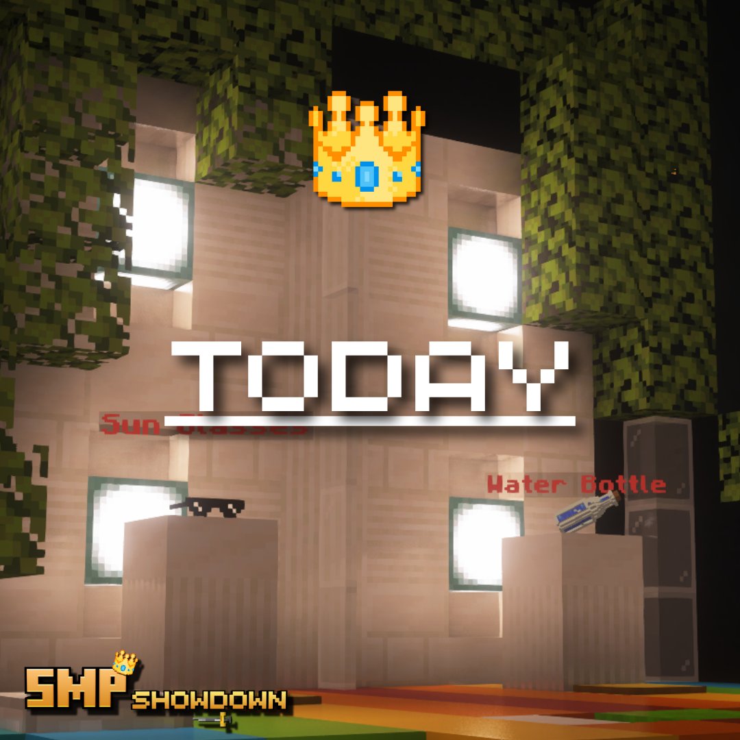 👑 TODAY IS THE DAY!

Today is SMP Showdown #2. Tune in @ 2 PM CST to our playing teams livestreams! smpshowdown.com/teams

Join our Discord: discord.gg/8Ha4gpzAFb 🎮