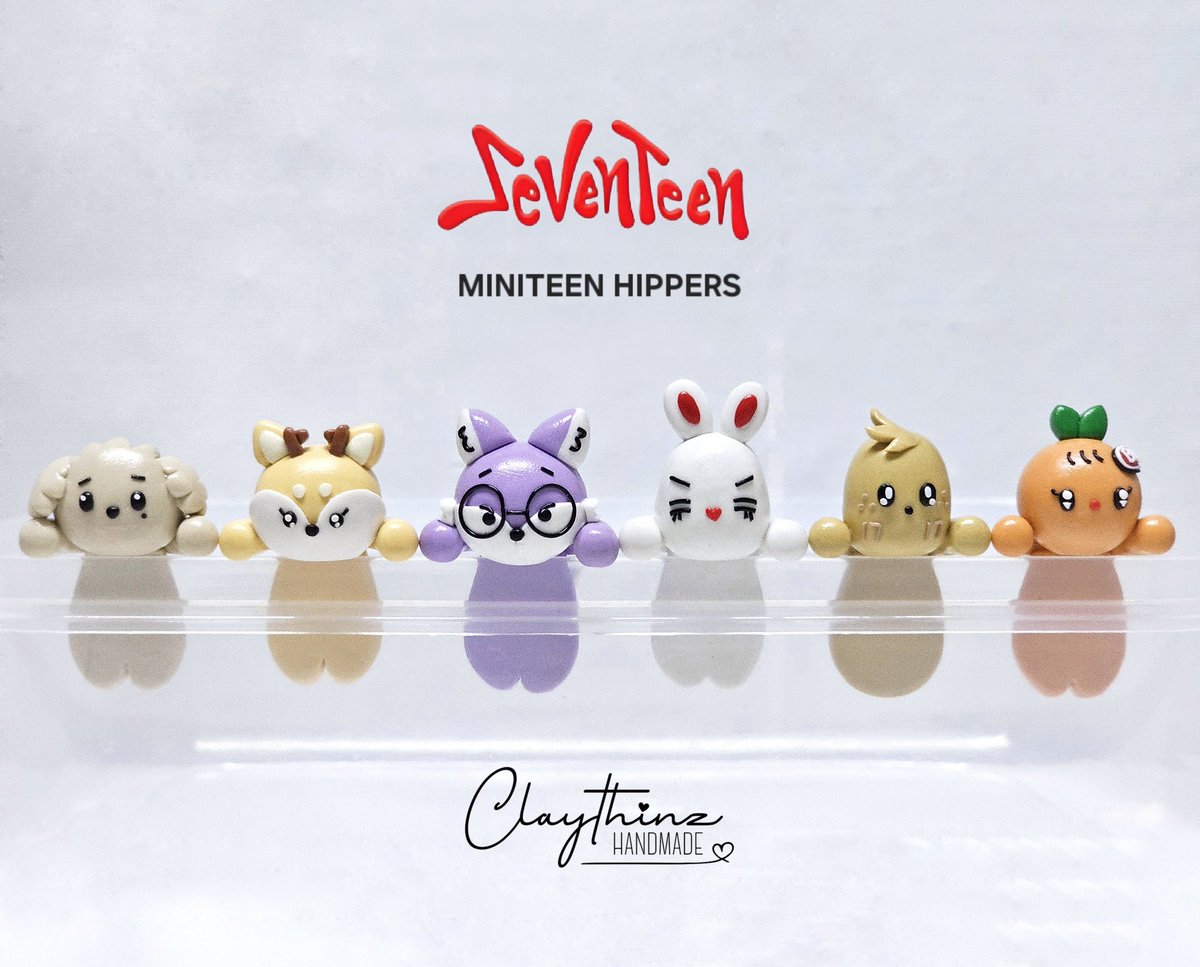 claythinz's tweet photo. Handmade clay hippers for phone!

Available for made to order. DM me to order and other inquiries.

#seventeen #miniteen #carat #foxdungee #kimja #choitcherry #bboogyuli #doa #shuashumi #bt21 #tata #mang #chimmy #KpopFashion https://t.co/og0Ua91sar