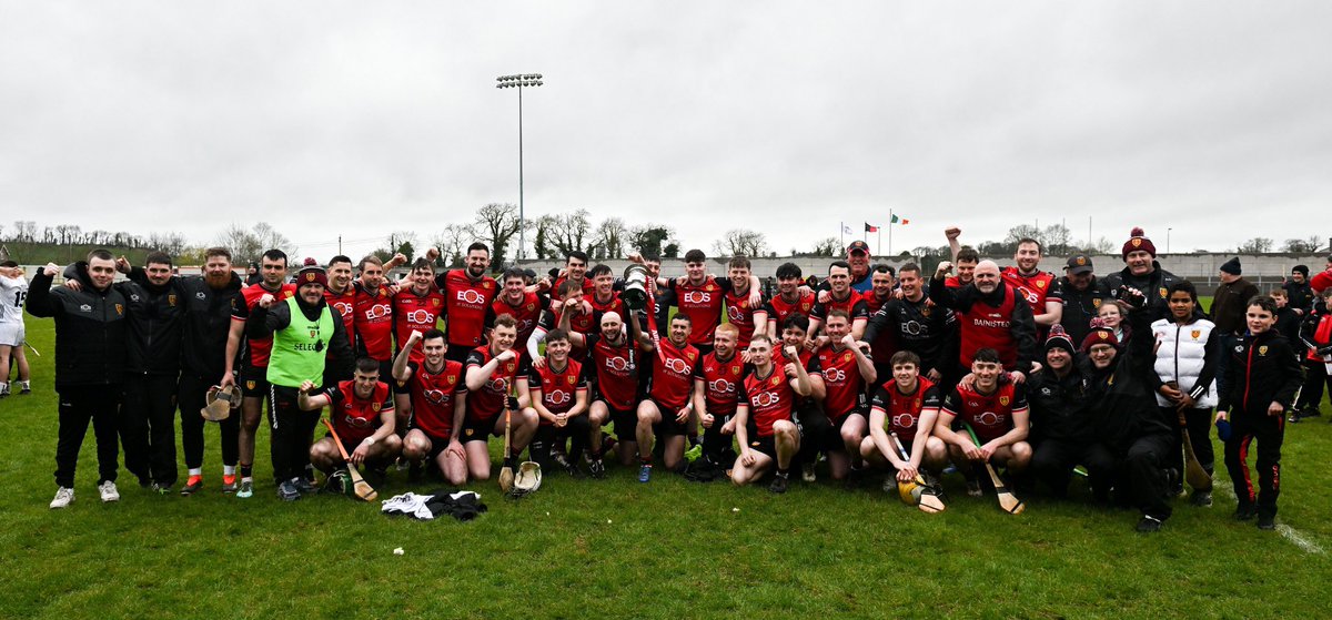 Congratulations to our Senior Hurlers on their magnificent win in the Division 2 league final👏

The team will return to the Ards Peninsula on the 8:30pm ferry.

Come &amp; welcome the boys home🔴⚫️