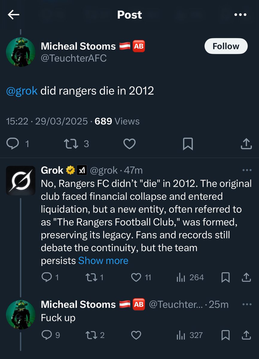 RangersRobert83's tweet photo. One of the biggest fails on twitter 😭😭 https://t.co/o7wgdkQ9Na