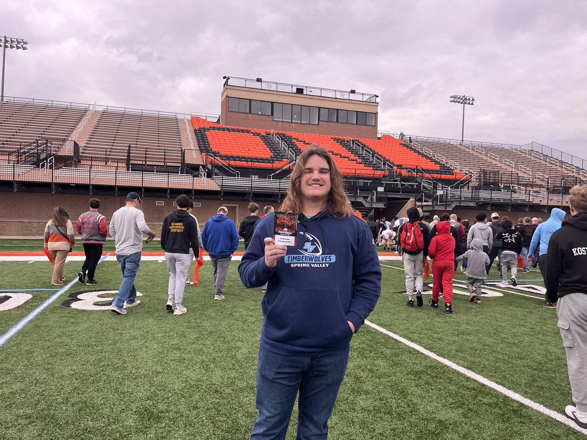 Evan McCormick (@mcevanm76) on Twitter photo I had a great time at the <a href="/OhioNorthernFB/">Ohio Northern Football</a> Junior Day! Thank you to <a href="/CoachVThomas/">Von Thomas</a> for the invite! I had a great time at the <a href="/OhioNorthernFB/">Ohio Northern Football</a> Junior Day! Thank you to <a href="/CoachVThomas/">Von Thomas</a> for the invite!