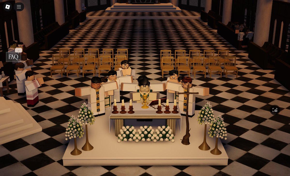 GabrieleFerrer's tweet photo. We formally begin our mission as eight Archbishop of @ArchdioceseofR1. Let us entrust our mission to the prayers of our patron, Our Mother of Perpetual Help. 

Join us in the Archdiocese of Roblox. Our mission to evangelise the digital world!

#AORobloxCatholic #MarshBishop https://t.co/MPbKPEkhUu