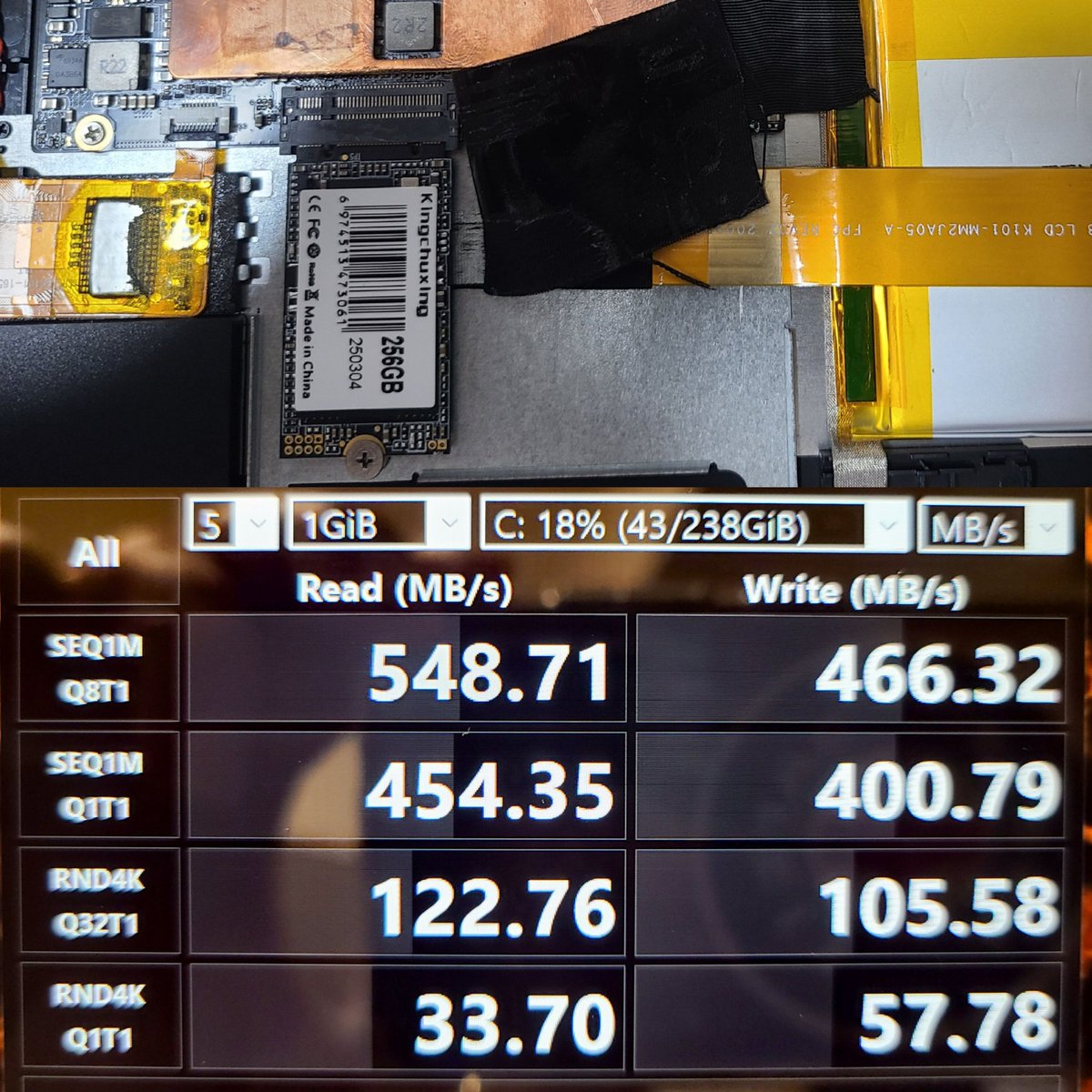 Narki_YAMA's tweet photo. ASCON AT-08 2021Bios後期
先陣の方々を参考に、
SSD256&amp;Windows11インストール完了！
ドライバー問題など想定しバックアップUSB用意し臨んだが、
ドライバー関連そのままWinアプ更新も何も問題無く完了し凄い快適仕様に！
出先での修正などに必要なので軽い旧フォトショ&amp;イラレもWin11でも問題なし！ https://t.co/sgsMlPx7hp