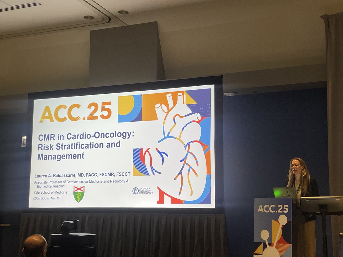 hull_md's tweet image. Fantastic overview by my colleague Dr. Lauren Baldassarre @CardioOnc_MR_CT on CMR in cardio-oncology @ACCinTouch #ACC25 @YaleCardiology @YaleMed