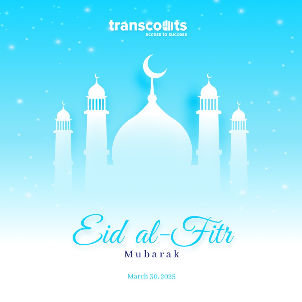 transcounts's tweet image. Wishing you joy, peace, and blessings on this Eid al-Fitr—Eid Mubarak from all of us at Transcounts! 🌙✨

#eidmubarak #peaceandjoy #transcounts #celebratetogether #eid2025