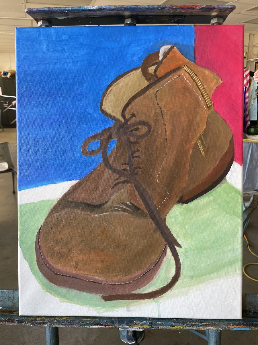 Monochrome and local color project paintings