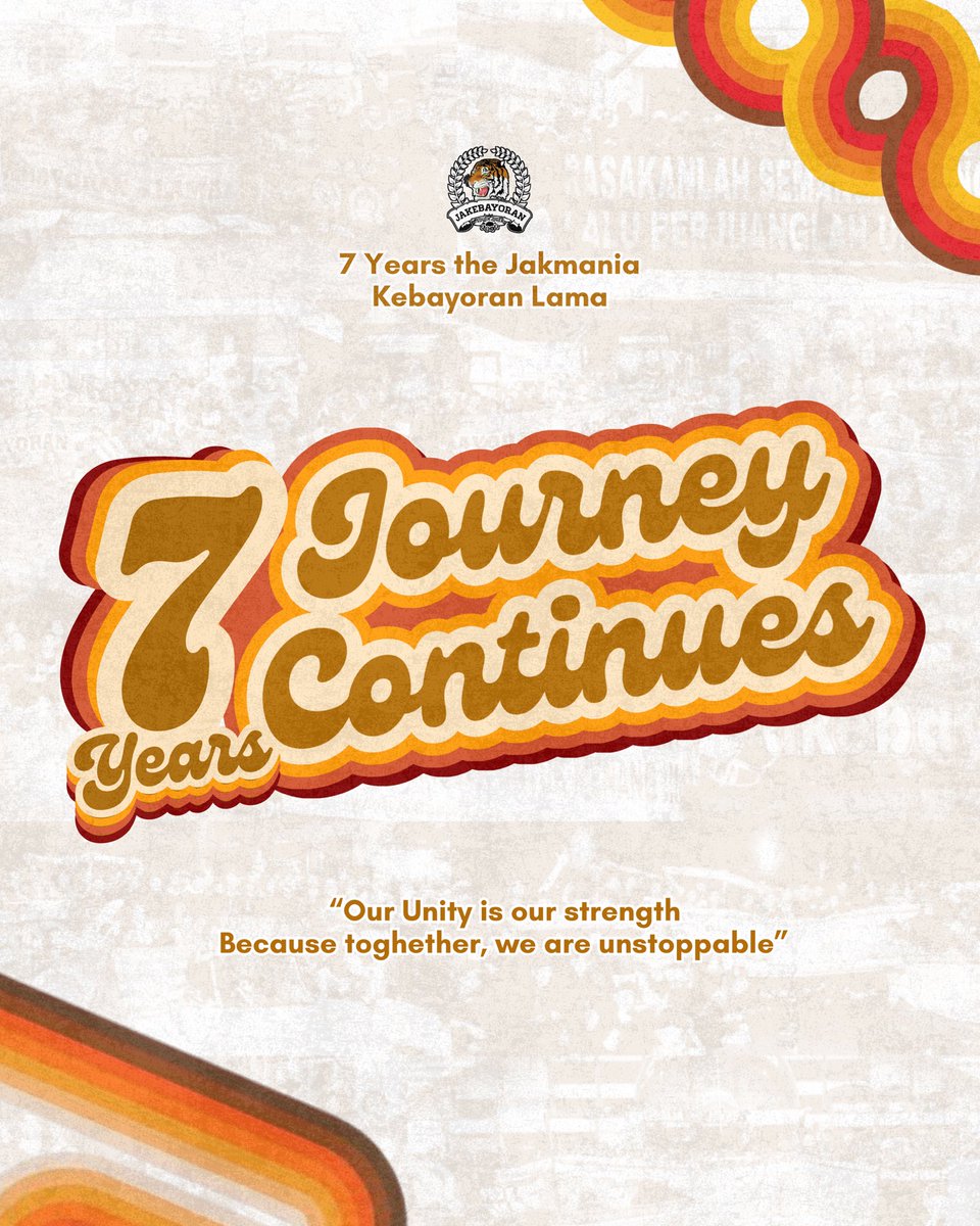 Jakebayoran65's tweet photo. 7 tahun kembali lahir, 7 tahun melukis cerita baru, dan perjalanan akan terus berlanjut.

Selamat merayakan warge JS65. 👆🏻

#7ourneyContinues
#JS65 https://t.co/hQOhnbfhWM