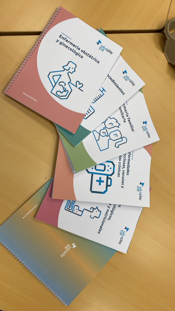 Un año más acompañando a las compañeras que se preparan el #EIR con <a href="/salusplay/">SalusPlay</a> como profesora de Neurología y Gestión.

Feliz y orgullosa de ser parte de este equipazo‼️

Y como no, este año nos seguimos superando‼️
Habéis visto que manuales tan chulos❓️