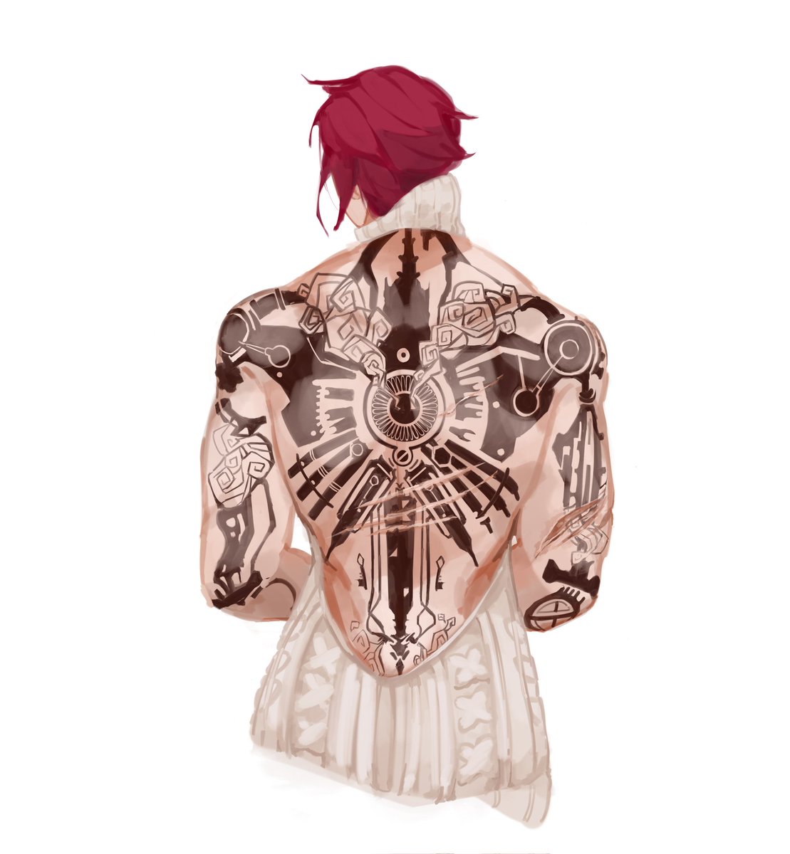 naisilemak's tweet photo. what is god to a woman's love. what is god to your sister. // vi in the virgin killer sweater could've saved jinx #vijinx #jinxvi https://t.co/CfQE5DZzsM