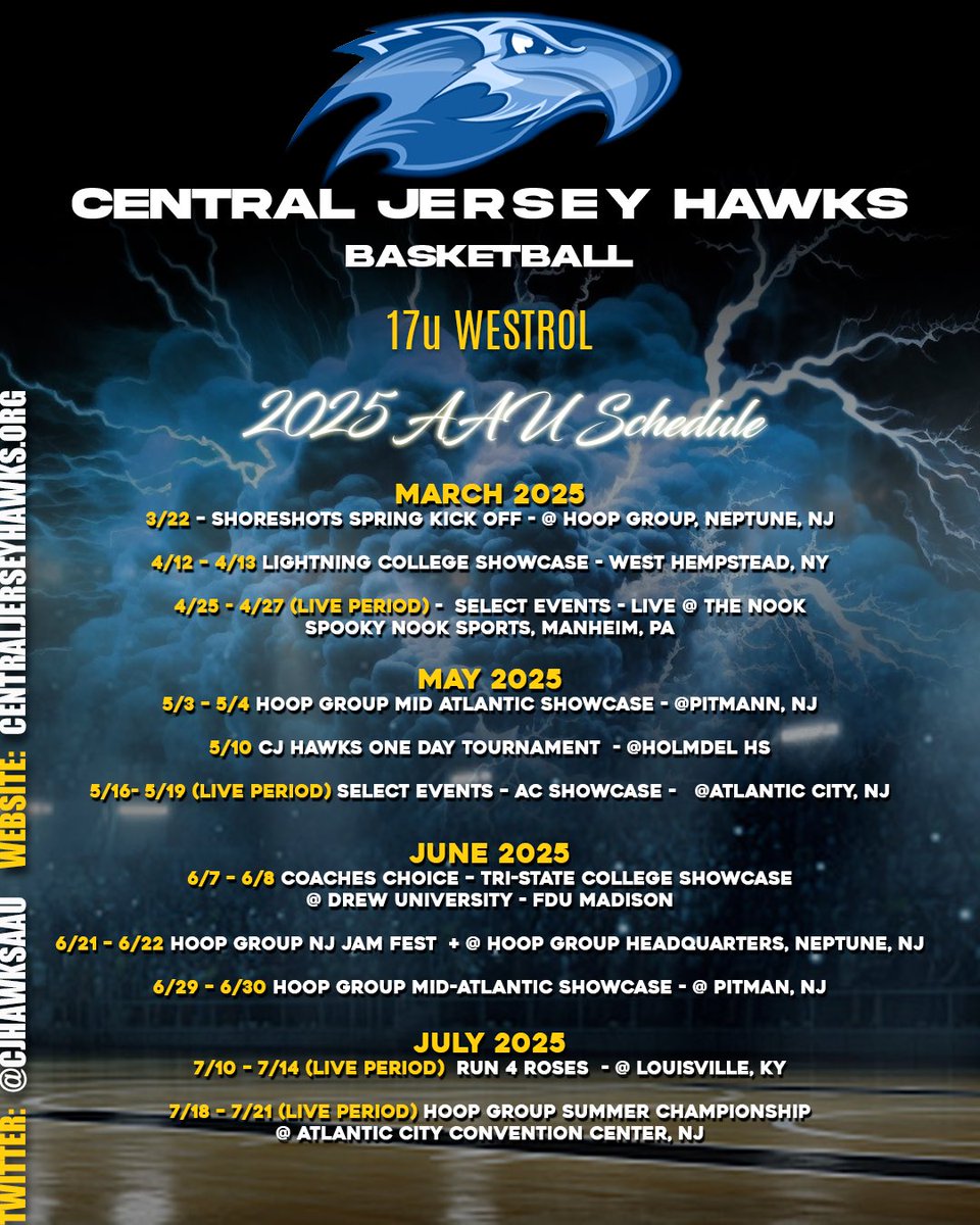 So excited for my upcoming AAU season with CJ Hawks Westrol team this spring and summer! 
<a href="/CJHawksaau/">CJ Hawks</a>