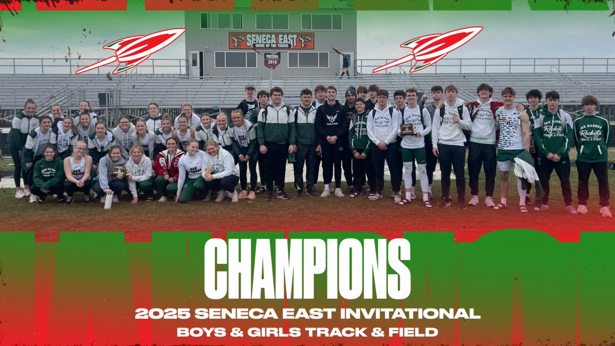 OHRockets's tweet image. Boys &amp;amp; Girls bring home the hardware from the Seneca East Invitational!

Full Results can be found on baumspage (baumspage.com/track/trframe.…)

#GoRockets