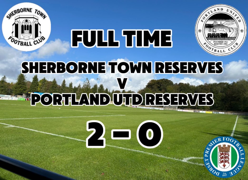 Sherborne Town Reserves (@sherborneresfc) on Twitter photo Full time 2-0 against <a href="/PortlandUnited/">Portland United FC</a>
Great win for the zebras 🦓
Goals from
Manno and Guppy ⚽️
Next up cup game against <a href="/BaltiSportsFC/">Balti Sports FC</a> 09/04/25 Full time 2-0 against <a href="/PortlandUnited/">Portland United FC</a>
Great win for the zebras 🦓
Goals from
Manno and Guppy ⚽️
Next up cup game against <a href="/BaltiSportsFC/">Balti Sports FC</a> 09/04/25