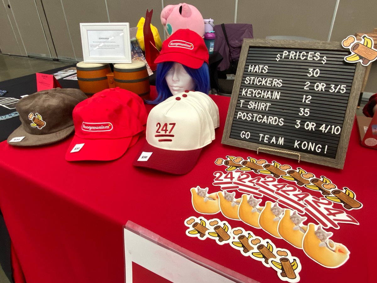 A new booth has appeared!

Find us in our new location in the <a href="/battleofbc/">Battle of BC</a> Artist Alley 🍌