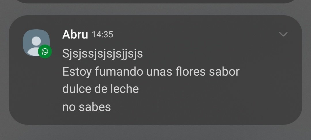 que fumaba