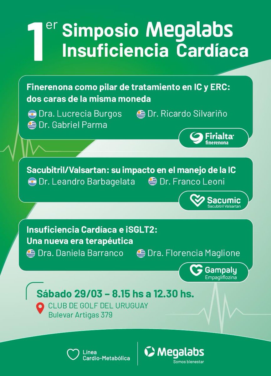 Lucrecia M. Burgos, MD (@lucreciamburgos) on Twitter photo Un gran gusto compartir con colegas 🇺🇾🧉
Intercambio enriquecedor entre la región
Gracias por la invitación!
<a href="/parma315/">Dr Gabriel Parma. Profesor adjunto de cardiologia</a> <a href="/labMegalabs/">Laboratorio Megalabs</a> Un gran gusto compartir con colegas 🇺🇾🧉
Intercambio enriquecedor entre la región
Gracias por la invitación!
<a href="/parma315/">Dr Gabriel Parma. Profesor adjunto de cardiologia</a> <a href="/labMegalabs/">Laboratorio Megalabs</a>