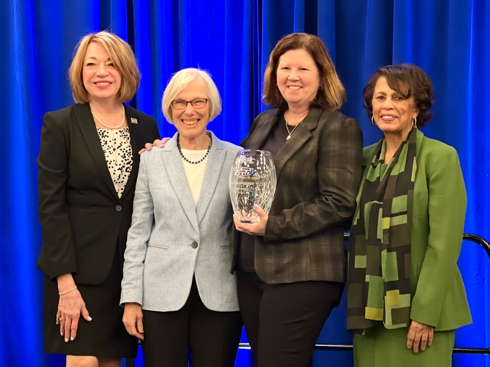 National League for Nursing (@nln) on Twitter photo #NERC25 is closing on an inspiring note with the presentation of the Marilyn H. Oermann Award for Distinguished Research in Nursing Education to Dr. Michelle Aebersold, an innovative simulation nurse educator and researcher <a href="/UMichNursing/">U-M School of Nursing</a>. Congratulations, Dr. Aebersold! #NERC25 is closing on an inspiring note with the presentation of the Marilyn H. Oermann Award for Distinguished Research in Nursing Education to Dr. Michelle Aebersold, an innovative simulation nurse educator and researcher <a href="/UMichNursing/">U-M School of Nursing</a>. Congratulations, Dr. Aebersold!